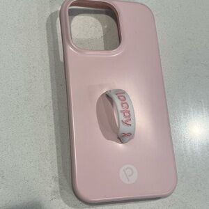 Loopy Phone Case for iPhone13 Pro - Blush color